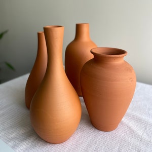 Terracotta Vase,Handmade Vase,Rustic Clay Vase,Ceramic Vase,Bohemian Decor Vases,Dried Flower Vase,Home Gift,Home Decor,Mother’s Day Gift.