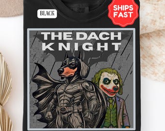 Dackel Der Dach Ritter Komfort Farben Shirt Vintage Dackel Hundeliebhaber TShirt Lustiges Dackel Geschenk Dachshund Shirt für Mama Papa