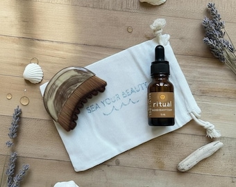 Coffret sérum anti-âge et drainage lymphatique pour le visage