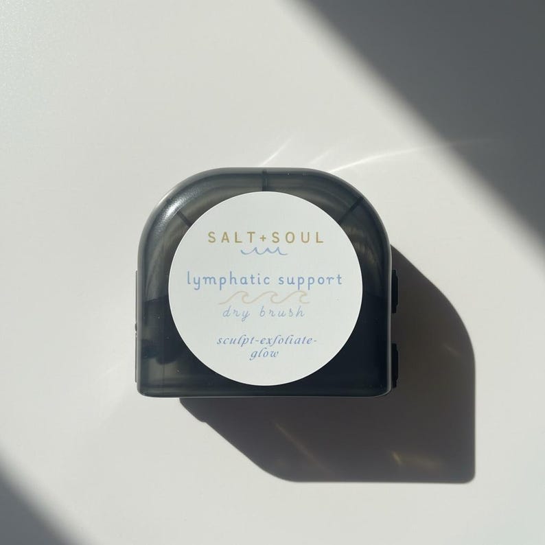 Facial Dry brush | Lymphatic support | Face Sculpting image 3