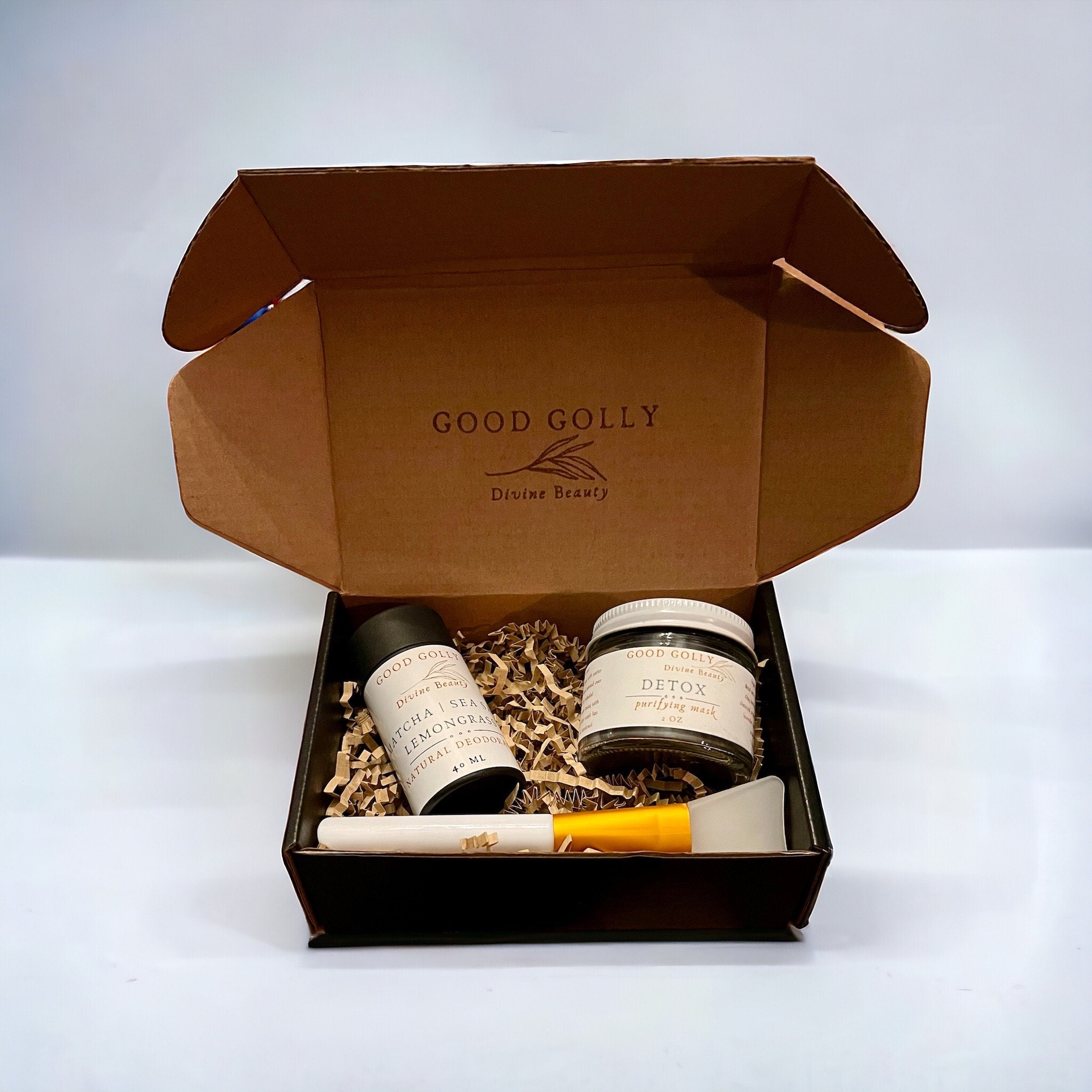 Natural Underarm Detox Kit: Charcoal Mask & Vegan Deodorant