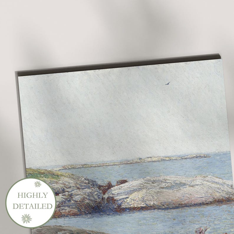 Vintage Summer Gallery Wall Set: Coastal Landscape Set Of 3 Prints imagen 3
