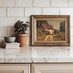 Fall Cottagecore Decor Autumn Print Rustic Fall Artwork Vintage Fall Farmhouse Decor Fall Printable Wall Art Autumn Landscape Wall Decor imagen 11