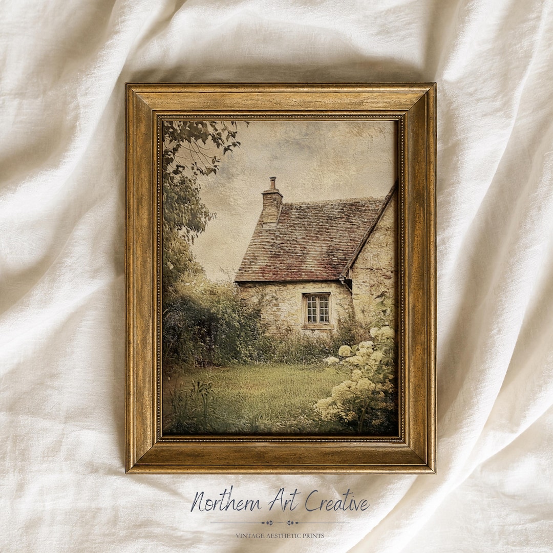 Vintage Cottagecore Decor: Countryside Printable Wall Art (Digital Download)