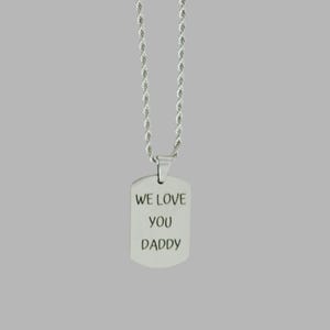 Collar personalizado. Colgante de letra de plata personalizado. Delicada joya minimalista para él. Regalo de San Valentín para hombre. Regalo unisex.