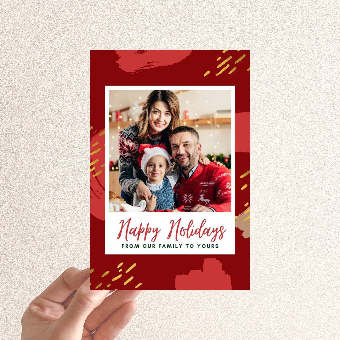 Custom Holiday Cards Card For Holiday Party Create Your Own Holiday