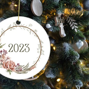 COMMEMORATIVE 2023 CERAMIC 8 styles ornament - Style 1