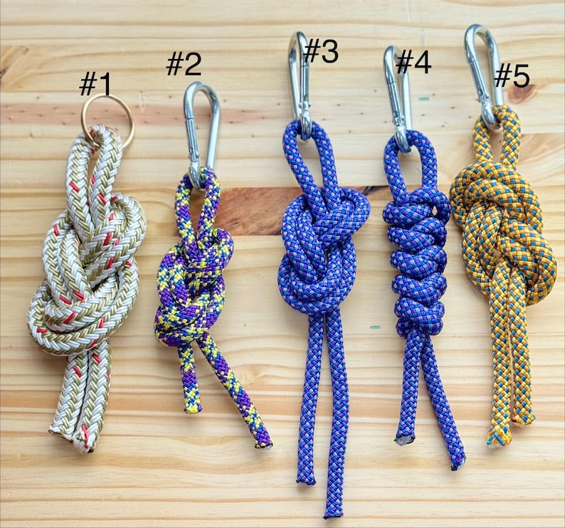 Nautical Rope Bag Charm, Tote Bag Accessory Keychain - Etsy