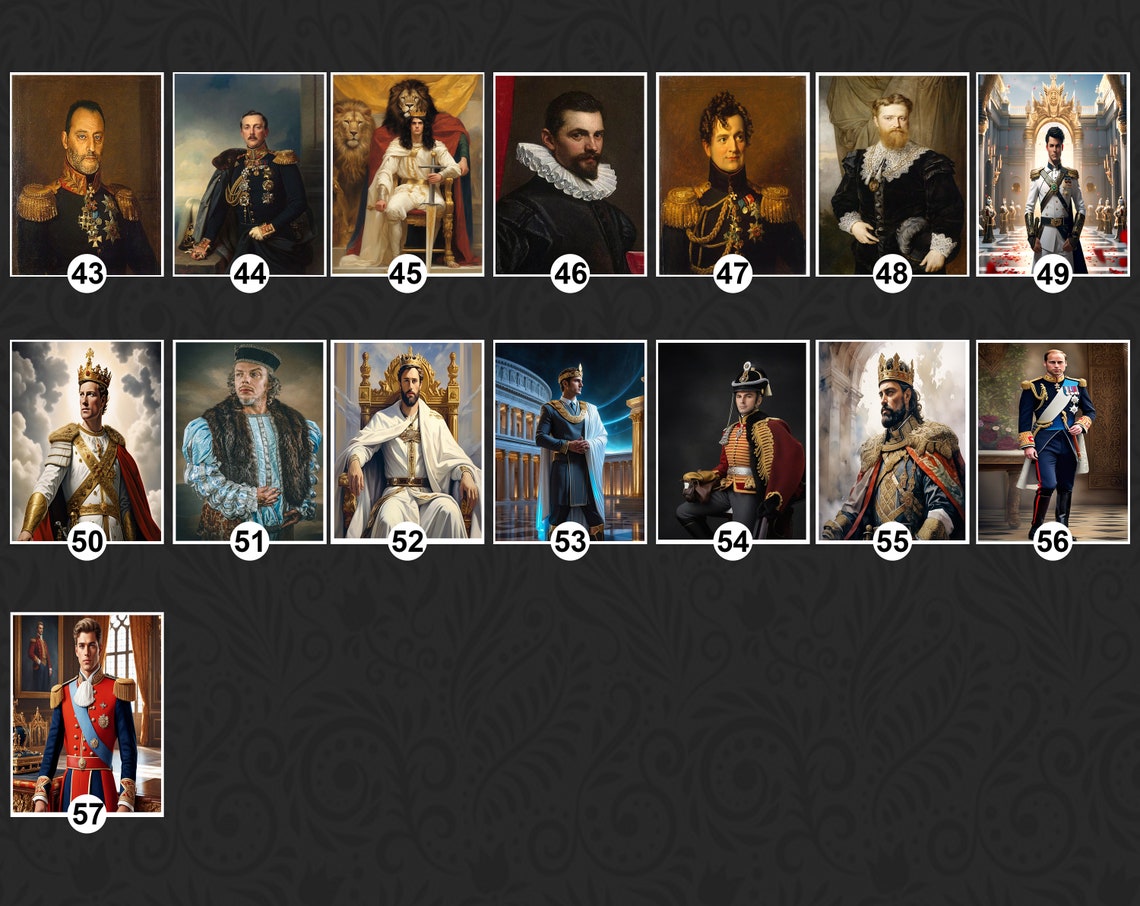Custom Royal Renaissance Portrait main image 0