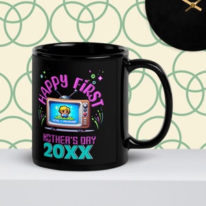 Customizable Happy First Mother&#39;s Day Mug, Mug Push Gift for new moms