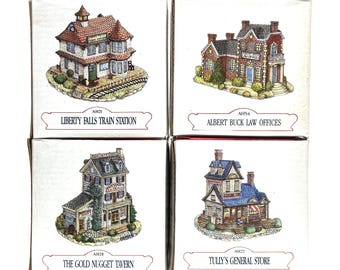 Vintage Liberty Falls The Americana Collection Set Of 4 See Description