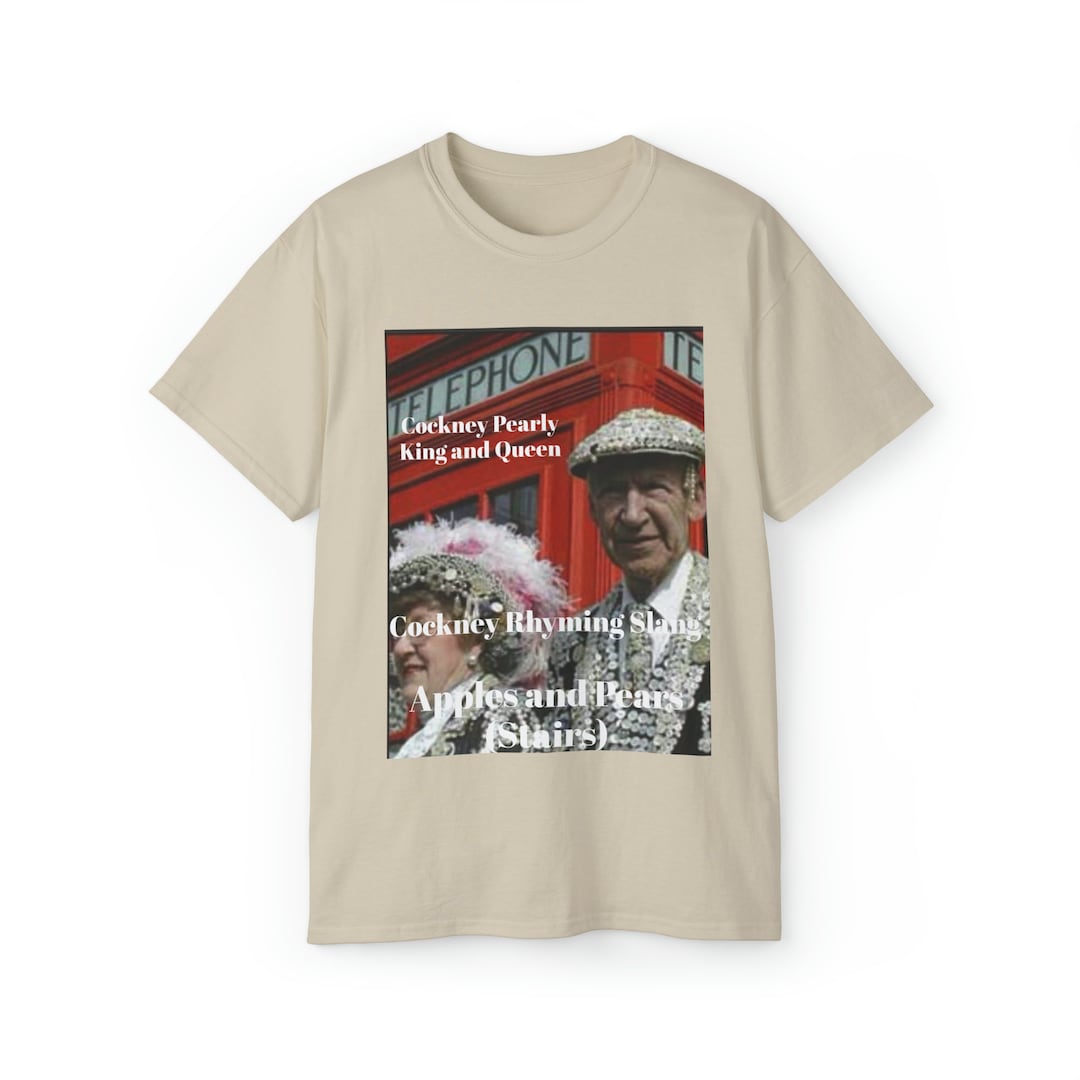Cockney Rhyming Slang Apple and Pears Stairs Printed Tshirt Etsy