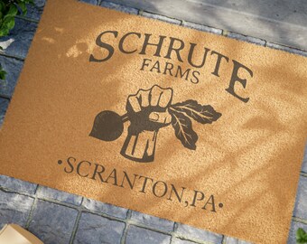 Schrute Farms Coir Mat