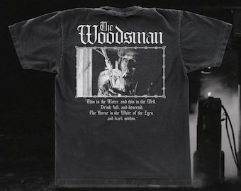 Twin Peaks The Return t-shirt, david lynch tee shirt, the woodsman classic black Gildan 5000 shirt, twin peaks shirts, streetwear top
