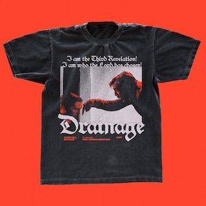 There Will Be Blood Tシャツ、スクリーンプリントスタイルのTシャツ、黒のユニセックスガーメントダイヘビーウェイトコンフォートカラーTシャツ、PTAトップ