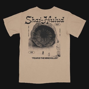 Dune vintage t-shirt, graphic tshirt, sand Classic Tee Gildan 5000, shai-hulud movie teeshirt, sandworm top, retro arrakis merch, al Gaib