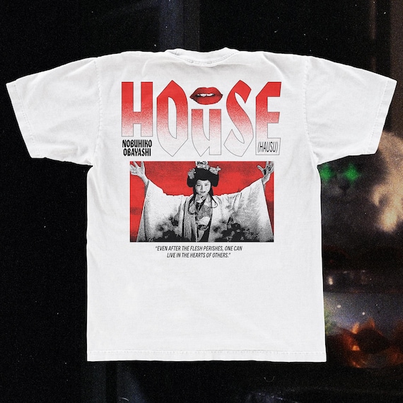 HOUSE 1977 Movie T-shirt, HAUSU Teeshirt, Japanese Horror T-shirt