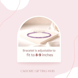 Pulsera de cuentas de ágata azul natural, pulsera de piedra natal de Géminis, delicada gema azul de 3 mm, cristales curativos, pulseras para mujer, piedra preciosa imagen 3