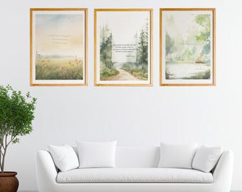 Brene Brown Therapy Office Wall Art, Set of 3, Sage Green, Mental Health Posters, Therapist Décor, Gallery Wall, Psychologist