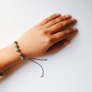 Gemstone Bracelets for Women, Pyrite Healing Bracelet, Choose Your Own Beads, Protection Wish Bracelet, Crystal Protection, Gift for Her