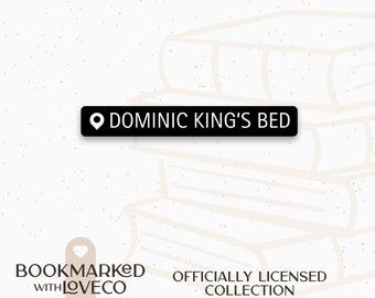 Dominic King's Bed Location Sticker: Ravenhood Series Waterproof Vinyl