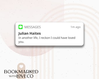 Magnolia Parks Sticker: Julian Haites Quote - Waterproof Vinyl Decal