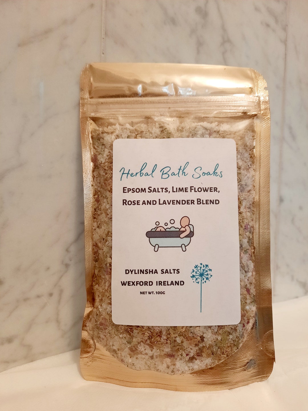 Herbal Bath Soaks Epsom Bath Salts Foot Spa Soaks Etsy UK