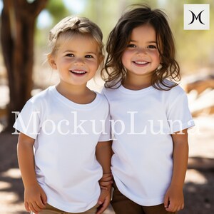 Kids tshirt mockup Kids tshirt mockups White Tshirt Gildan 5000 mockup Bella canvas 3001 mockup bundle Toddler Tshirt Mock Ups Girls mockups