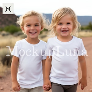 Kids tshirt mockup bundle Kids tshirt mockups White Tshirt Gildan 5000 mockup Bella canvas 3001 mockup bundle Toddler Tshirt Mock Ups