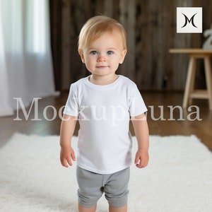 Kinder Tshirt Mockup Kinder Gildan Tshirt Mockup Weiß Tshirt Gildan 5000b Mockup Bella Canvas 3001 Mockup Bundle Kleinkind Tshirt MockUp Baby