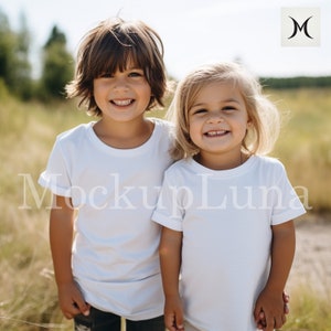 Kids tshirt mockup bundle Kids tshirt mockups White Tshirt Gildan 5000 mockup Bella canvas 3001 mockup bundle Toddler Tshirt Mock Ups