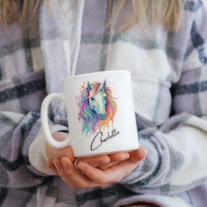 Rainbow Dreams in a Mug: Unicorn&#39;s Elegance | Unicorn Coffee Mug | Unicorn Gifts For Girls | Unicorn Coffee Cup | Unicorn Gifts For Women