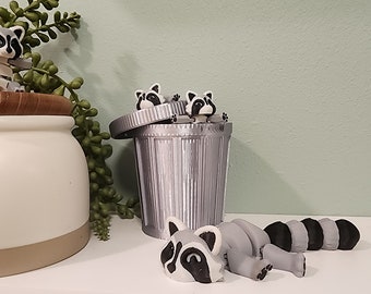 Articulated 3D Printed Raccoon Fidget Toy | Sensory & ADHD Support