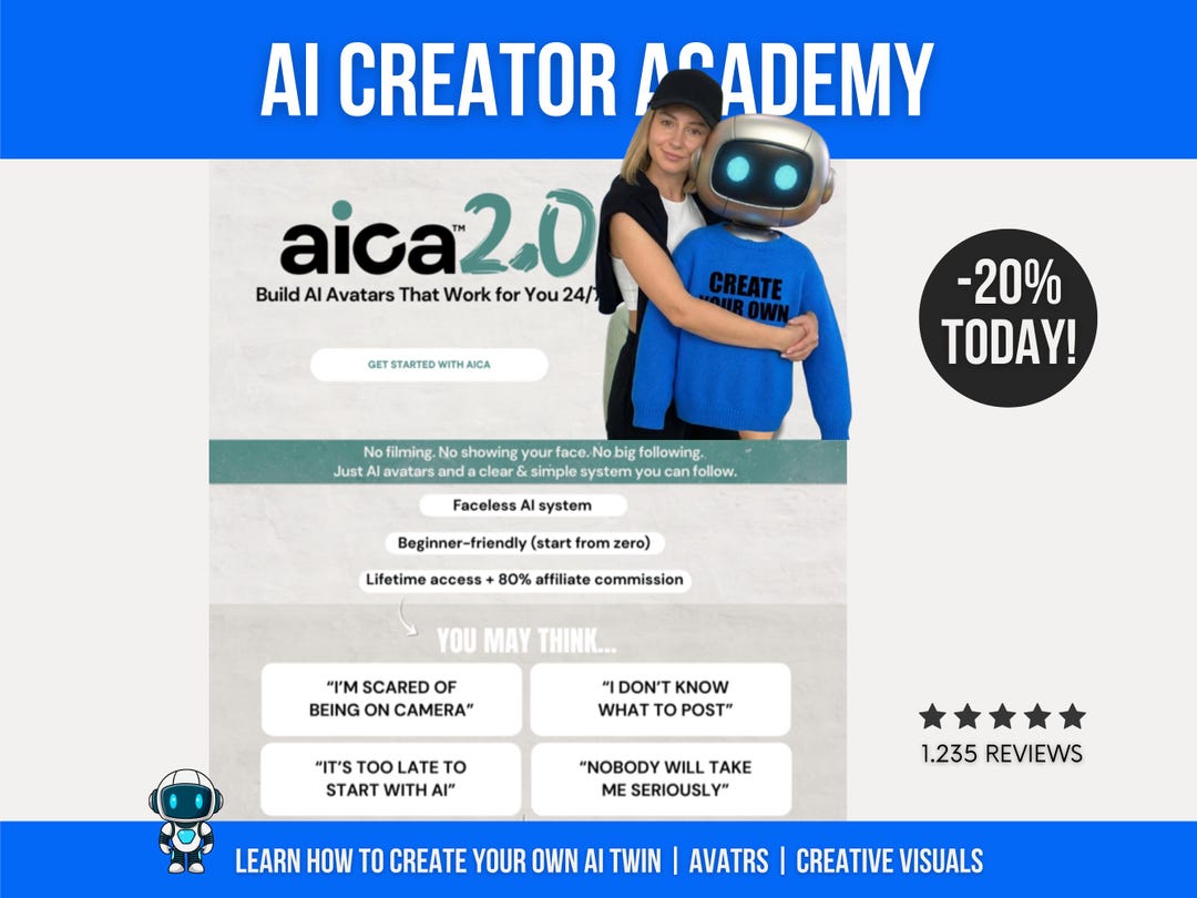 Aica AI Creator Academy | AI Content Creation Course | Faceless Video ...
