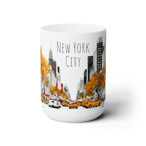 New York City Ceramic Mug 15oz
