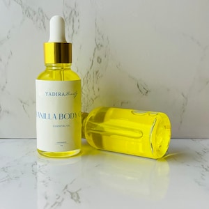 Vanilla Body Oil, Moisturizing Body Oil, Body Oil, Gift Idea for Her, Gifts Idea For Him, Moisturizer, Scented Body Oil