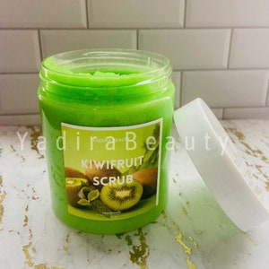 KiwiFruit Sugar BodyScrub, Natural and Organic Bodyscrubs,Moisturize,Exfoliate, Shea Butter Scrub