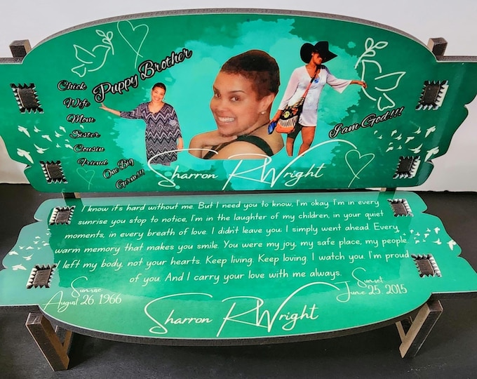 Personalized Memorial Benches