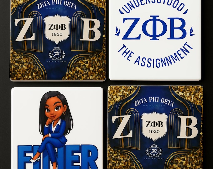 Ready to Ship: ΖΦΒ Coasters