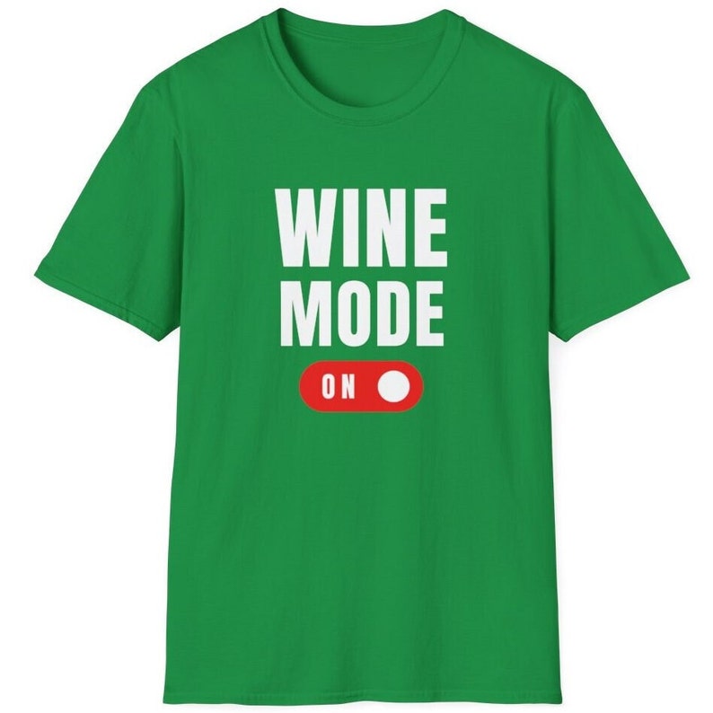 Weinmodus an Softstyle-T-Shirt für Erwachsene, Weingut, Weinprobe, Familienspaß, Mädchenausflug, Outdoor, Entdecken, Abenteuer, coole Eltern, Sommelier Bild 6