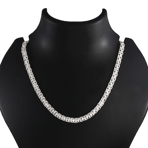 Pure silver chain, 925 sterling silver chain, Elegant chain necklace, Minimalist chain, Boho chain, Necklace for women,