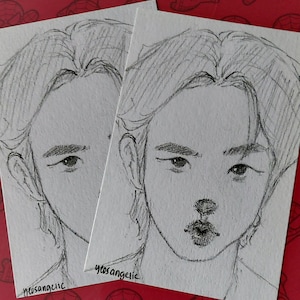 BTS Jin Butter Fanart Print