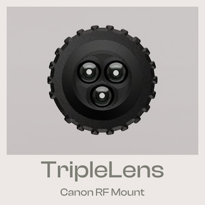 Canon RFマウント用トリプルレンズ