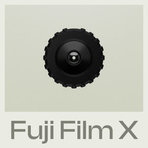 Fujifilm X Mount dispolens disposable camera lens ufo keks