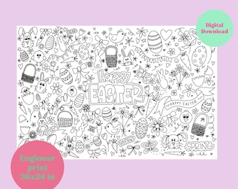 Impresión de ingeniero de Pascua