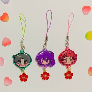 Enstars Akatsuki Gummy Handy Charm Schlüsselanhänger