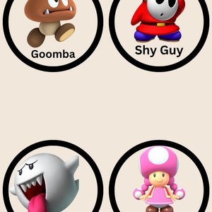Super Mario Scavenger Hunt - Etsy