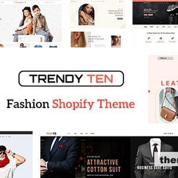 TrendyTen - Multifunctioneel Shopify