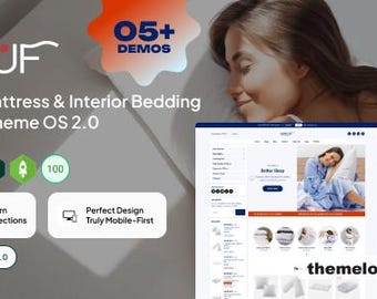 Breuf v2.0.0 - Pillows Mattress & Interior Bedding Shopify Theme OS 2.0