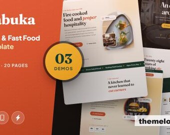 Babuka - Restaurant & Fast Food HTML Template